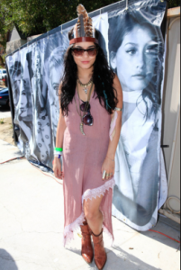 Vanessa Hudgens at Coachella in 2014. Courtesy of Buzzfeed